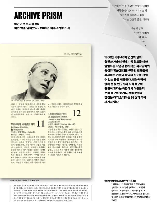 이런 책을 읽어왔다 - 1980년 이후의 영화도서