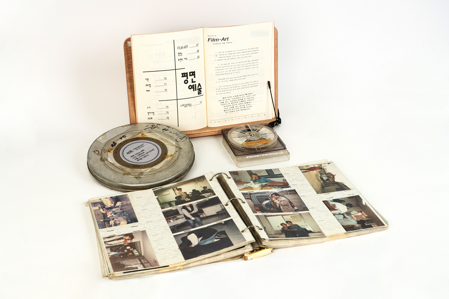 <안전선>(1987) 등 워크숍 필름, 영화잡지와 활동스틸북